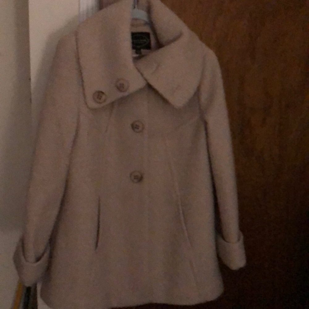 I Madison wool dress 3/4 length dress coat size XL